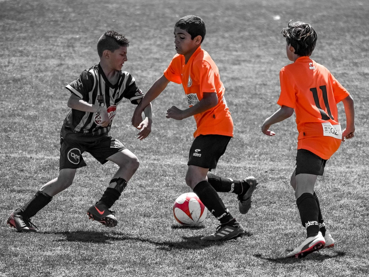 A dynamic scene showing a sleek, agile combat drone flying through a dense, neon-lit urban canyon, dodging holographic advertisements and futuristic traffic.